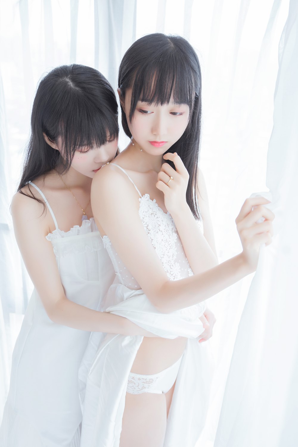 图片[18]-网红Coser@木绵绵OwO 朝(白裙×白裙) 在线浏览 – 速更版-美库