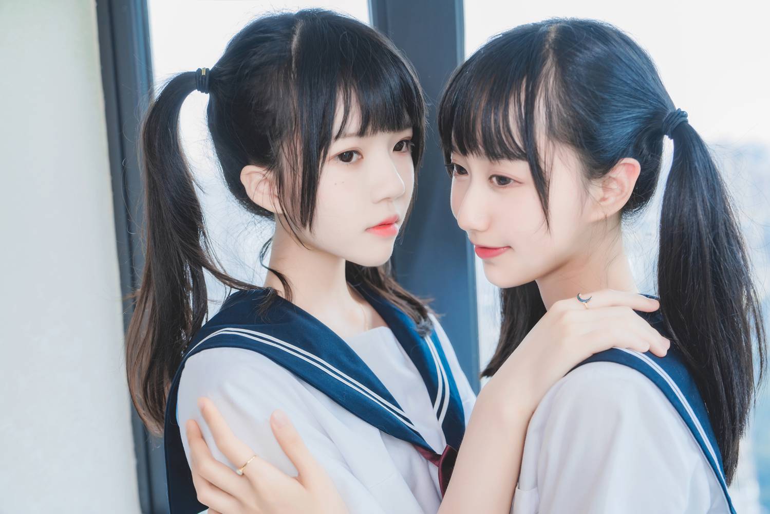 图片[9]-网红Coser@木绵绵OwO 她(制服×制服)  在线浏览 – 速更版-美库