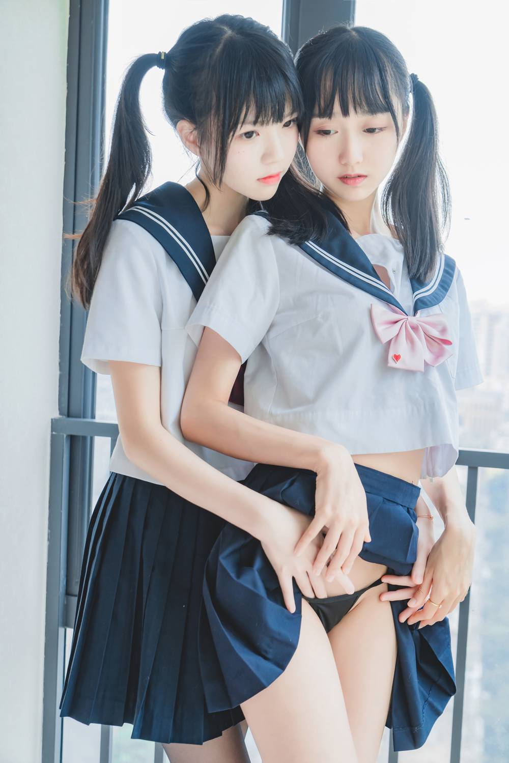 图片[18]-网红Coser@木绵绵OwO 她(制服×制服)  在线浏览 – 速更版-美库