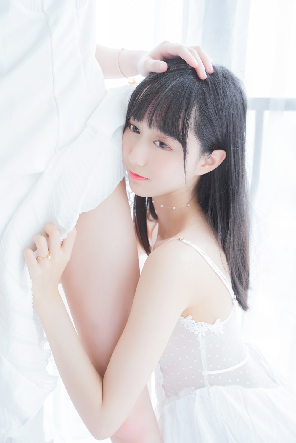 图片[35]-网红Coser@木绵绵OwO 朝(白裙×白裙) 在线浏览 – 速更版-美库