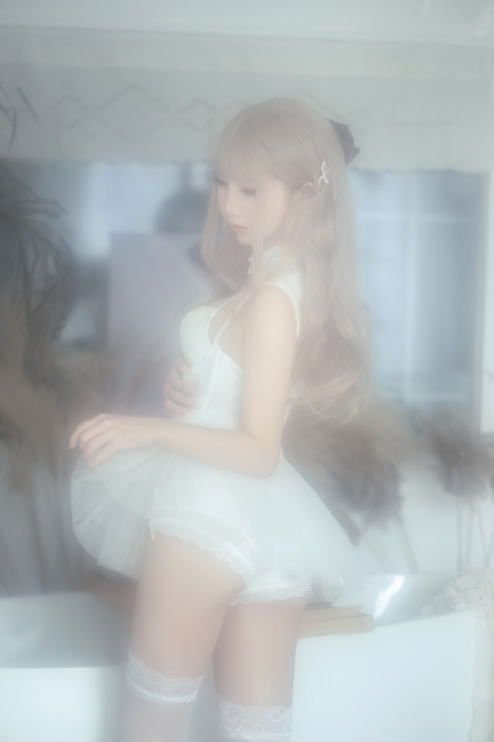 图片[23]-网红Coser@面饼仙儿 复古内衣套 在线浏览 – 速更版-美库