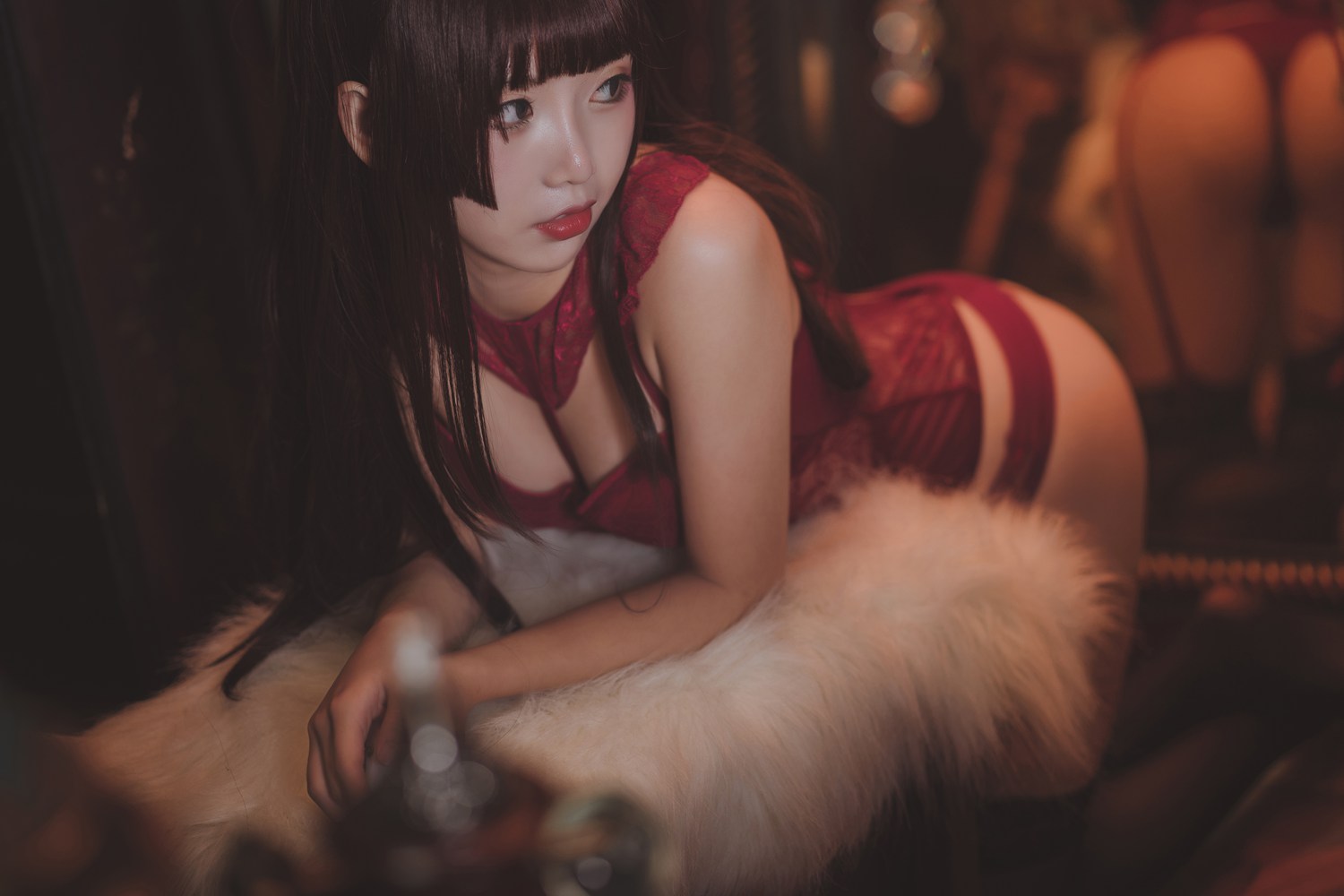图片[23]-网红Coser@面饼仙儿 脑内少女 红色束衣 在线浏览 – 速更版-美库