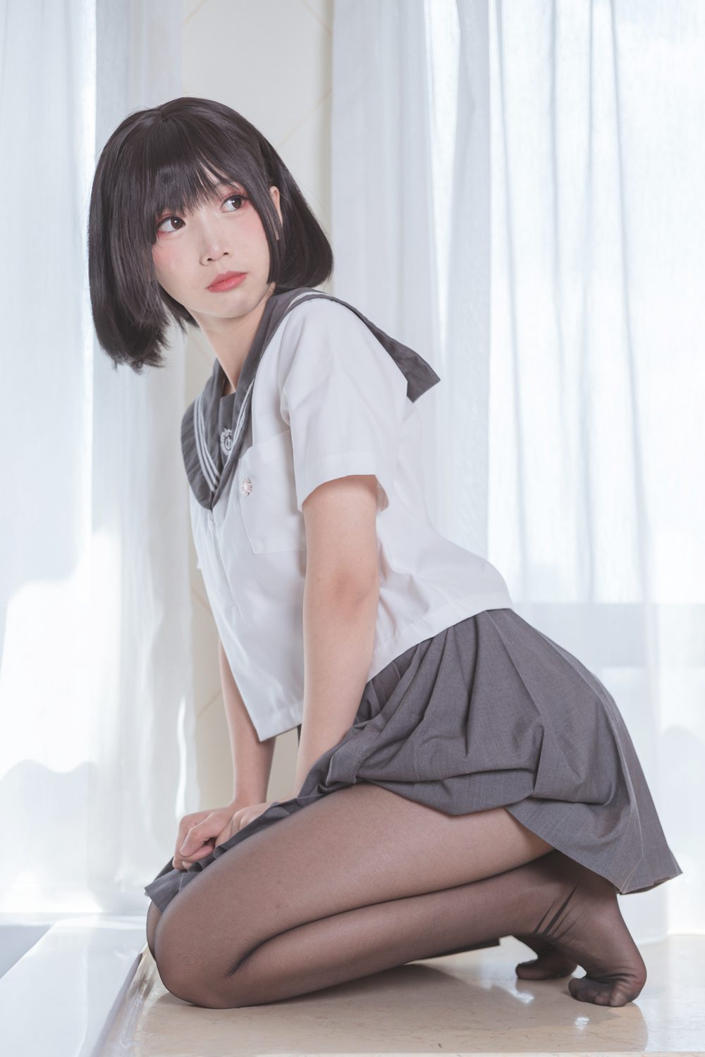 图片[21]-网红Coser@面饼仙儿 脑内少女 黑丝JK 在线浏览 – 速更版-美库