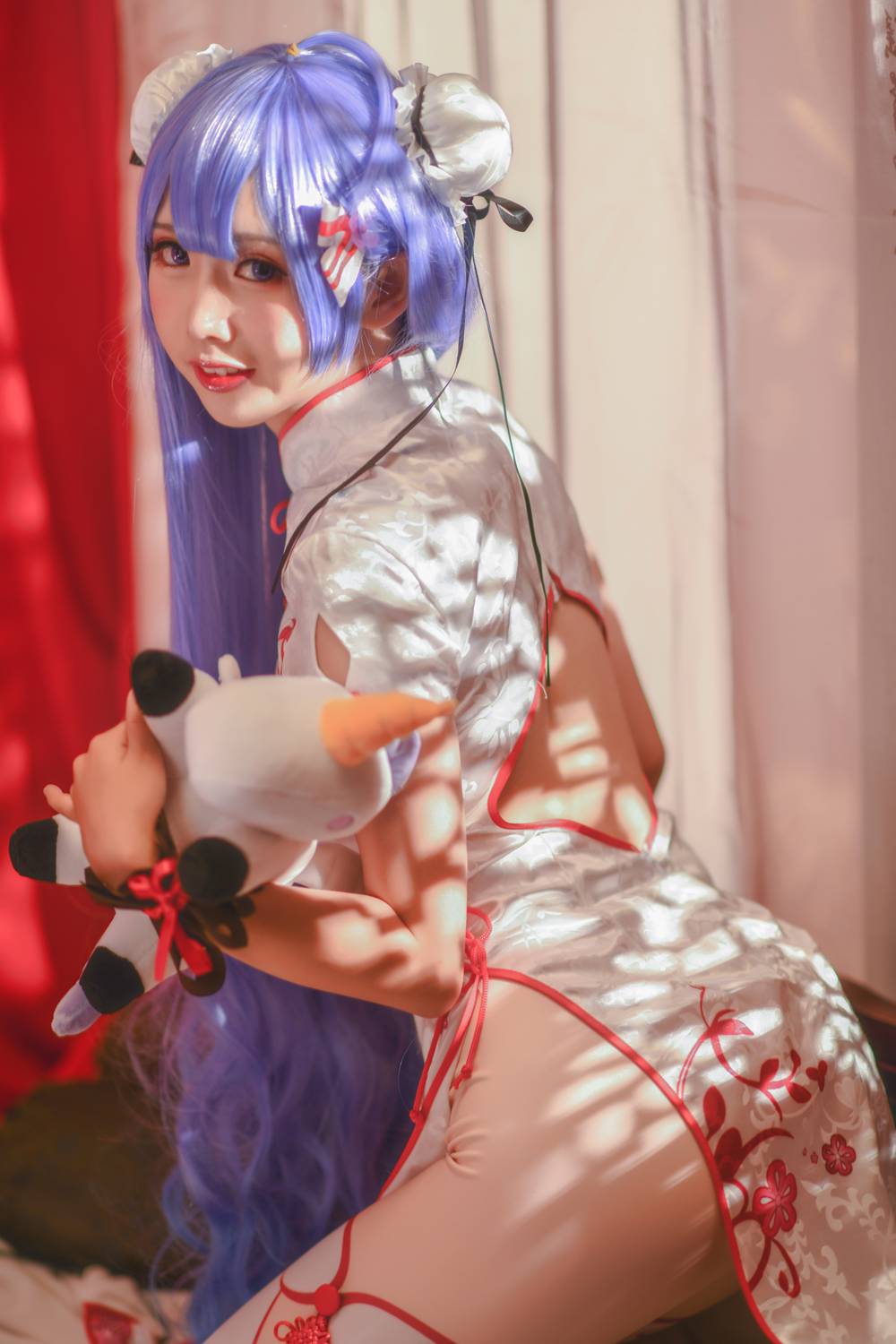 图片[10]-网红Coser@面饼仙儿 旗袍 在线浏览 – 速更版-美库