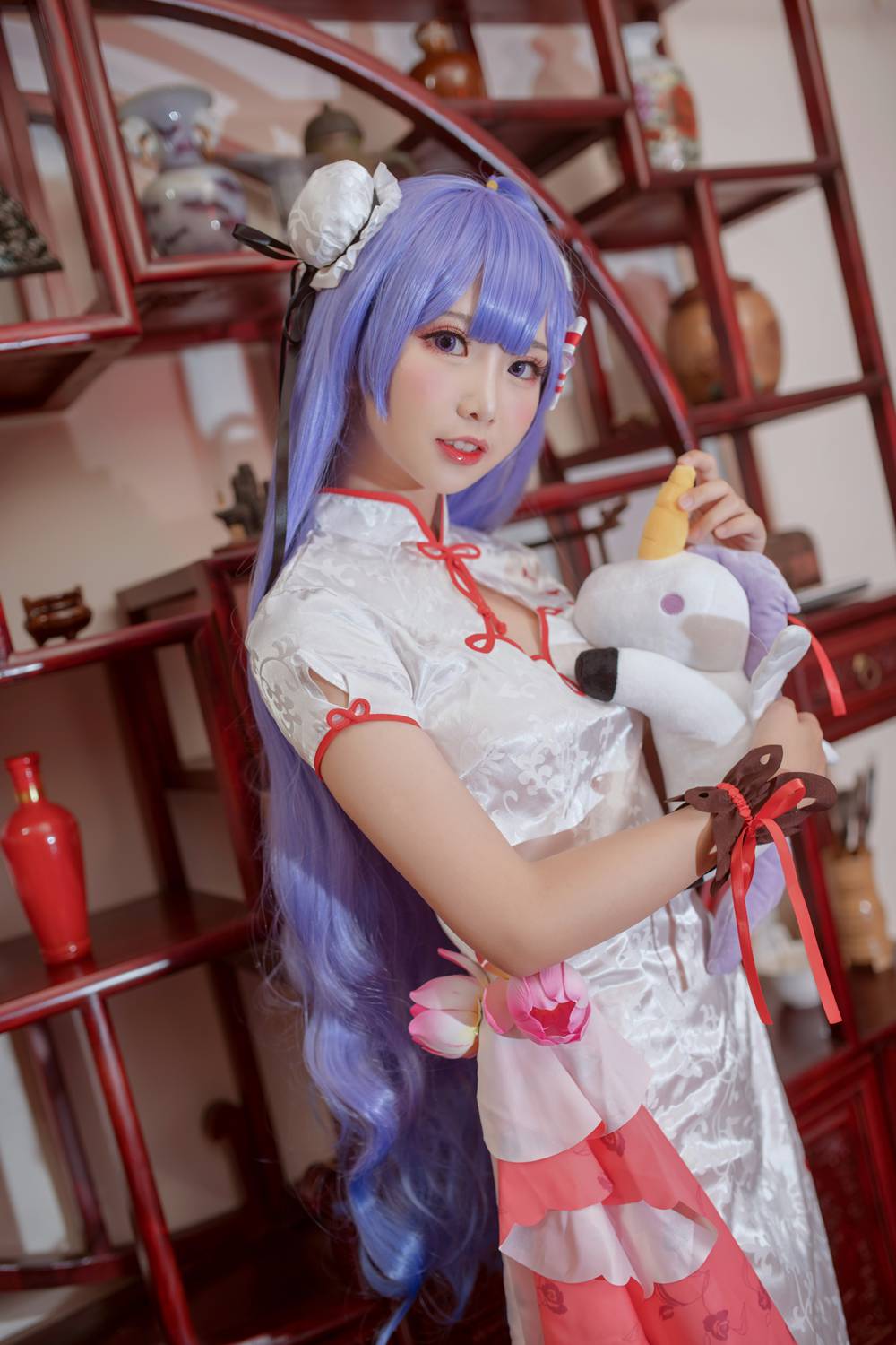 图片[14]-网红Coser@面饼仙儿 旗袍 在线浏览 – 速更版-美库