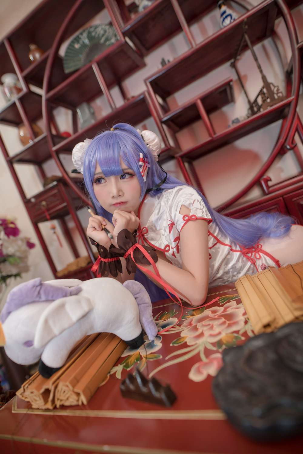 图片[18]-网红Coser@面饼仙儿 旗袍 在线浏览 – 速更版-美库