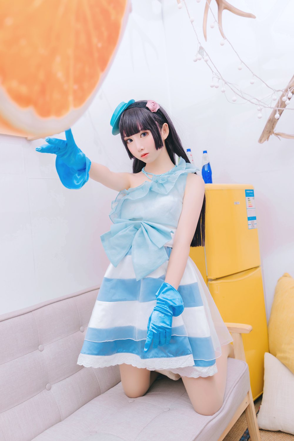 网红Coser@面饼仙儿 黑猫打歌服 在线浏览 - 速更版-艺库