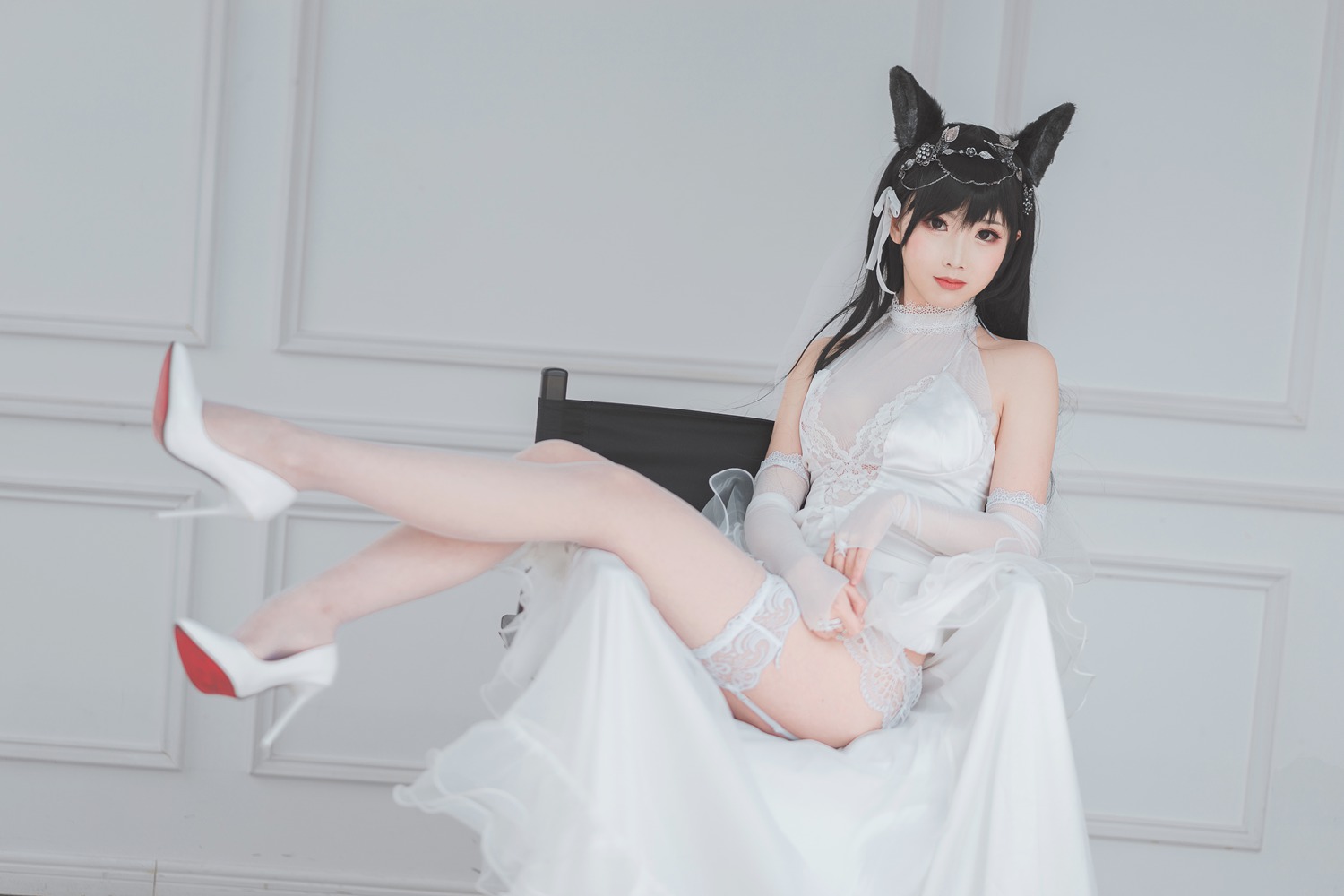 图片[16]-网红Coser@面饼仙儿 爱宕花嫁 在线浏览 – 速更版-美库