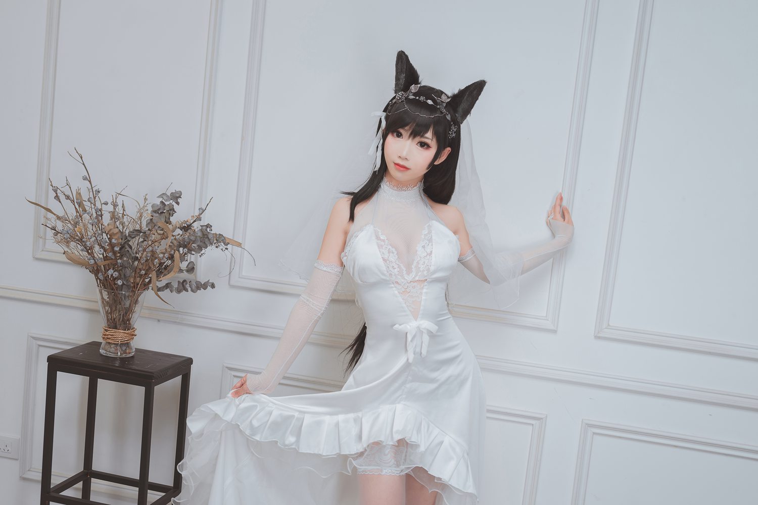 图片[28]-网红Coser@面饼仙儿 爱宕花嫁 在线浏览 – 速更版-美库