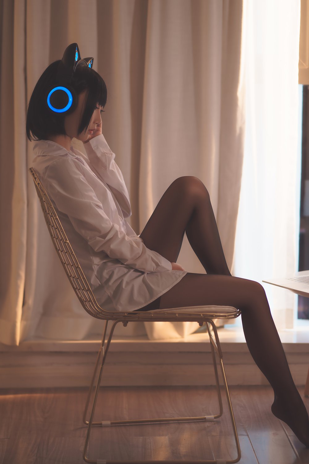 图片[10]-网红Coser@面饼仙儿 猫耳耳机 在线浏览 – 速更版-美库