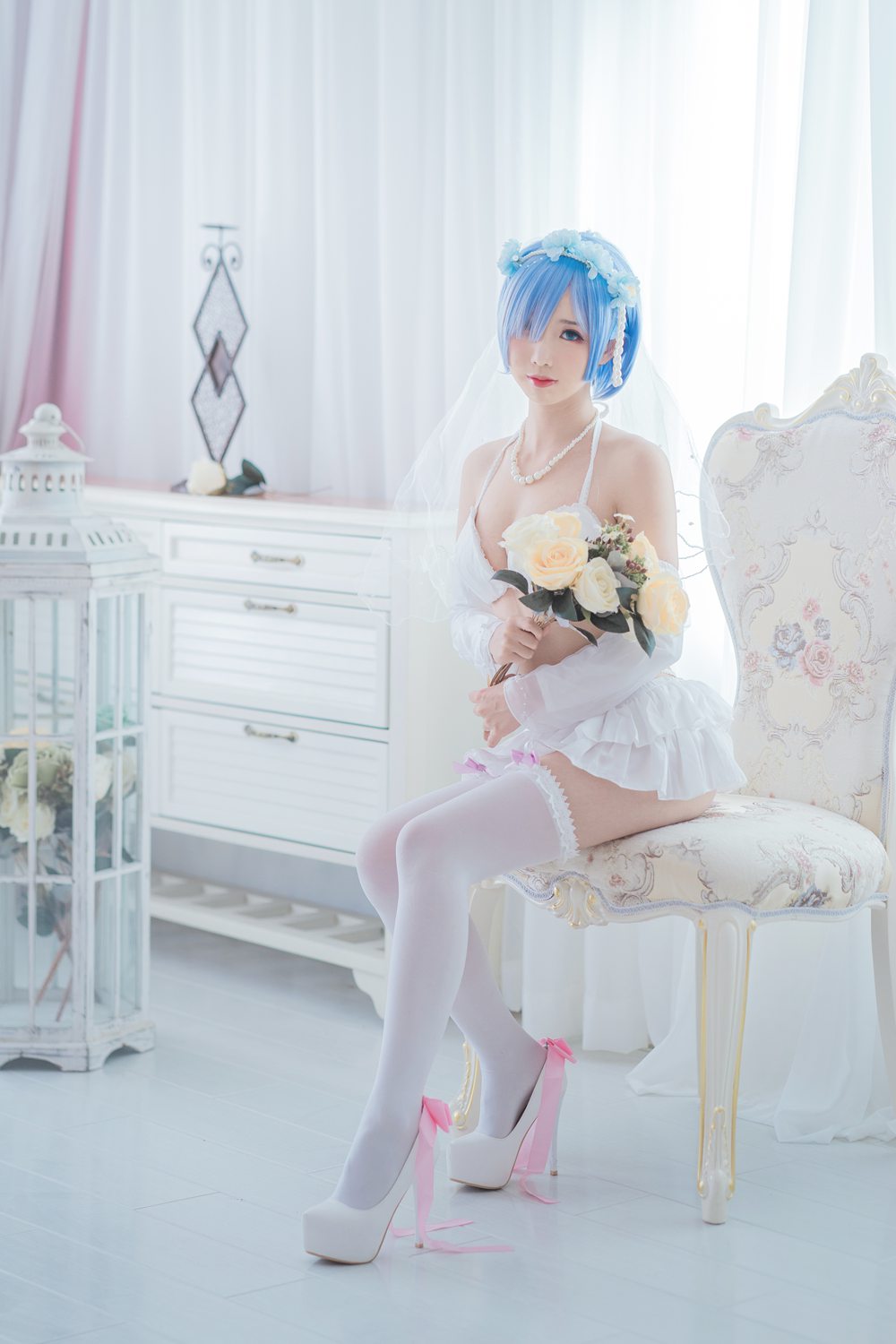 图片[18]-网红Coser@面饼仙儿 花嫁蕾姆 在线浏览 – 速更版-美库