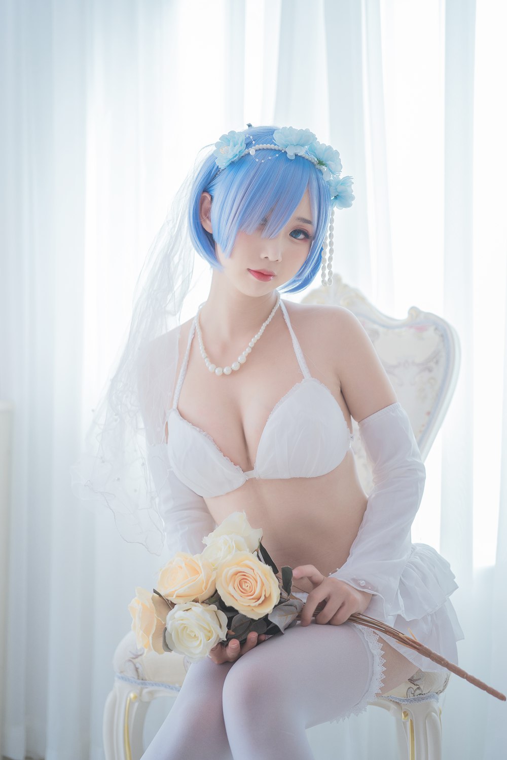 图片[21]-网红Coser@面饼仙儿 花嫁蕾姆 在线浏览 – 速更版-美库