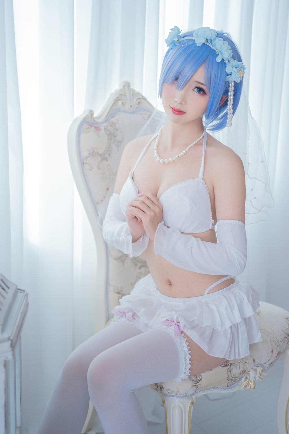 图片[22]-网红Coser@面饼仙儿 花嫁蕾姆 在线浏览 – 速更版-美库