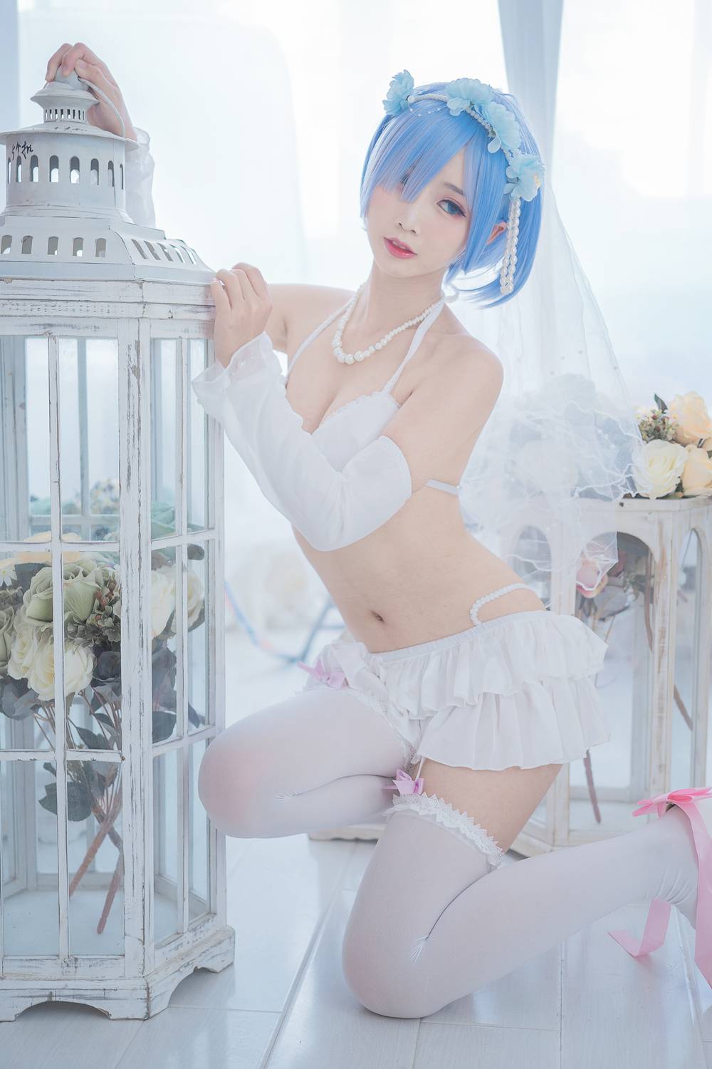 图片[23]-网红Coser@面饼仙儿 花嫁蕾姆 在线浏览 – 速更版-美库