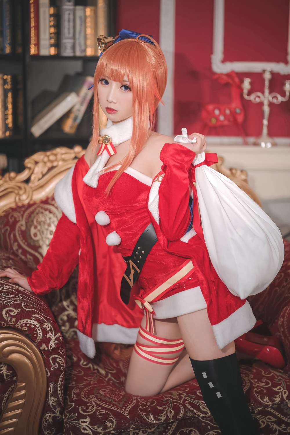 图片[12]-网红Coser@面饼仙儿 FAL圣诞 在线浏览 – 速更版-美库
