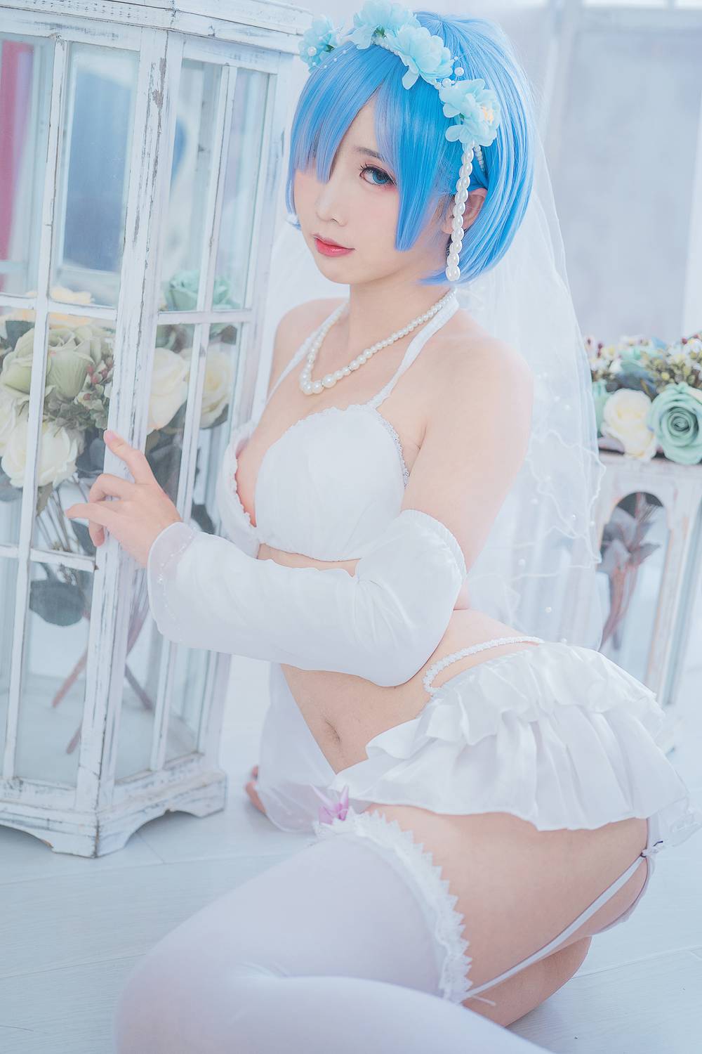图片[25]-网红Coser@面饼仙儿 花嫁蕾姆 在线浏览 – 速更版-美库