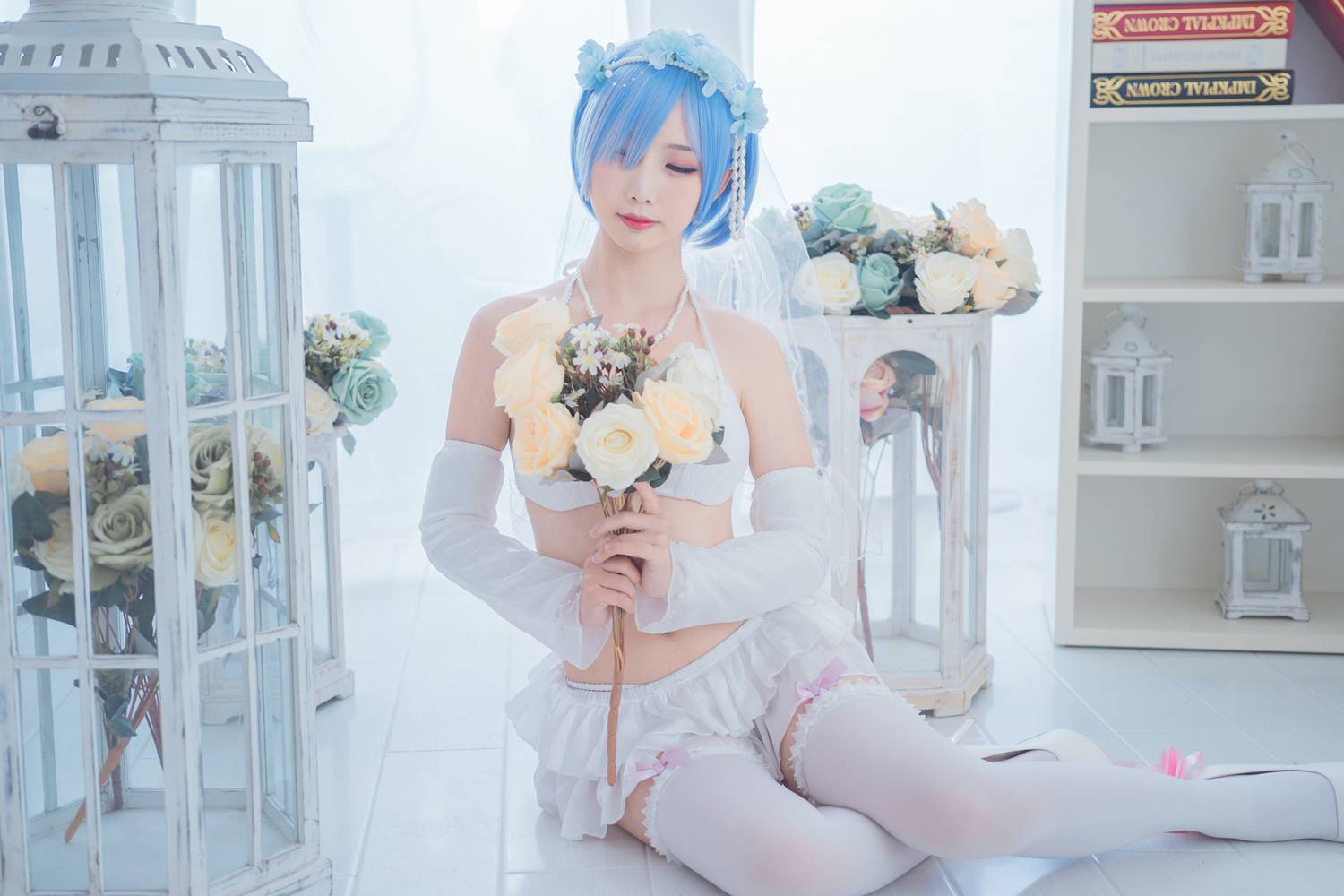 图片[26]-网红Coser@面饼仙儿 花嫁蕾姆 在线浏览 – 速更版-美库