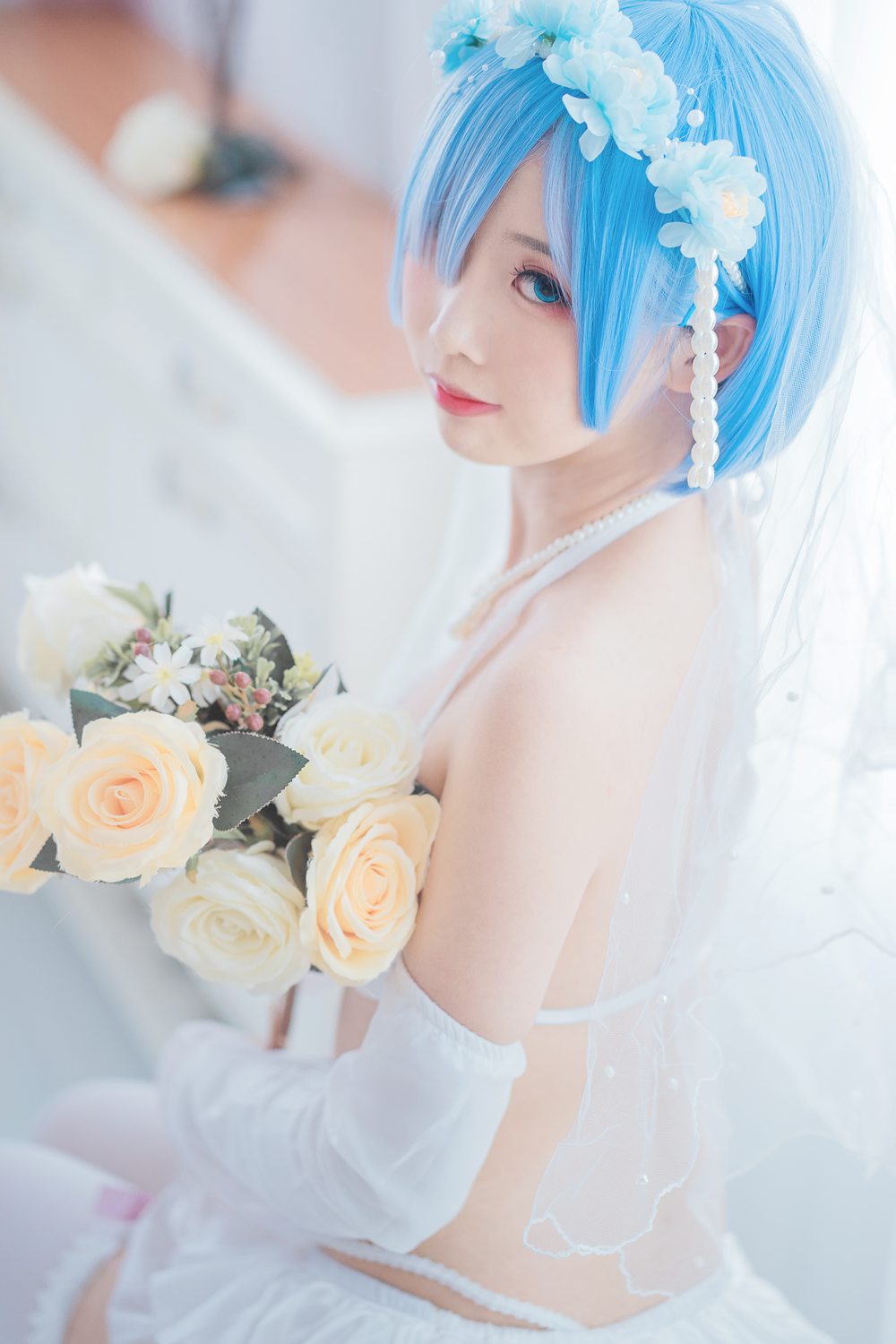 图片[28]-网红Coser@面饼仙儿 花嫁蕾姆 在线浏览 – 速更版-美库