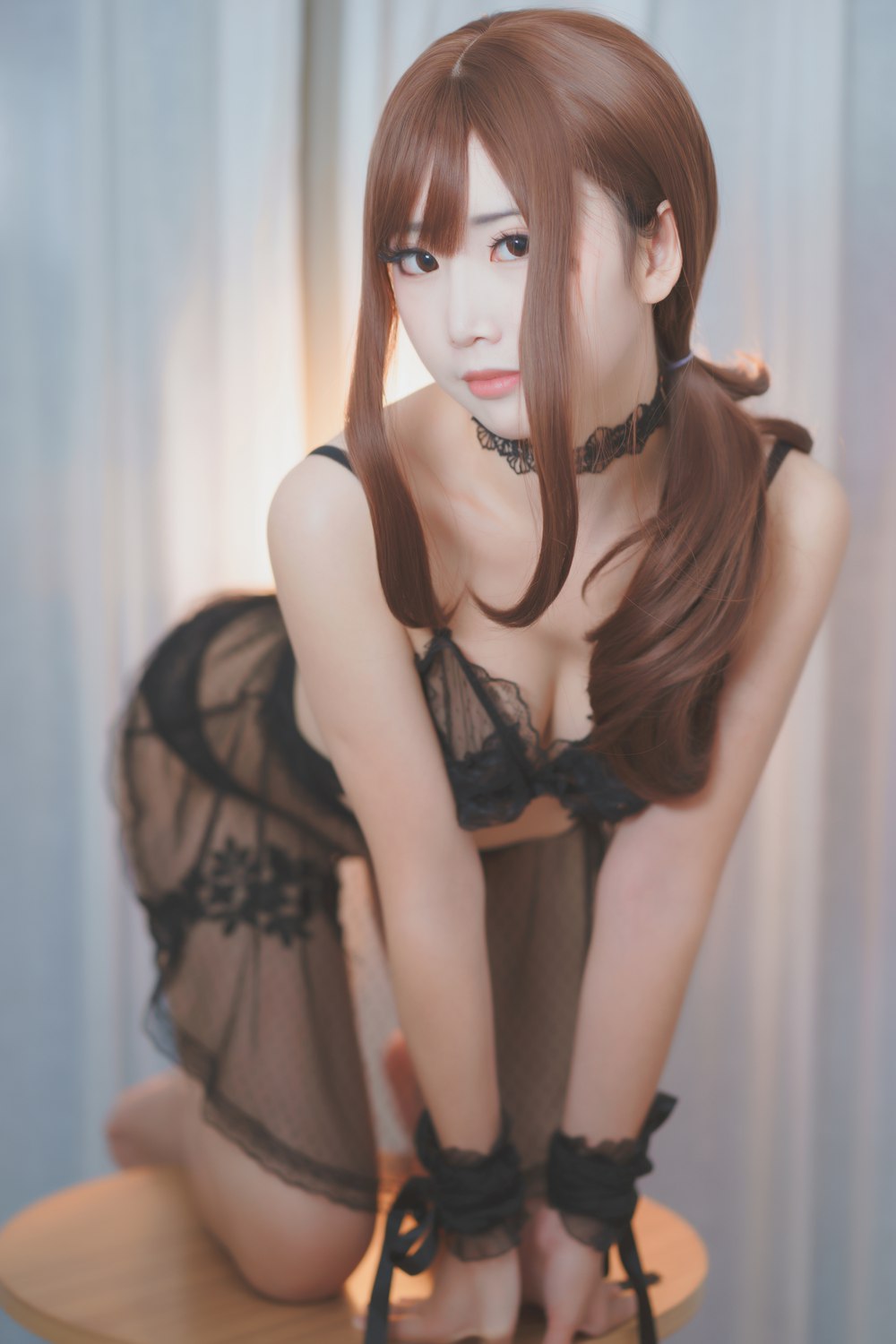 图片[16]-网红Coser@面饼仙儿 黑纱私房 在线浏览 – 速更版-美库