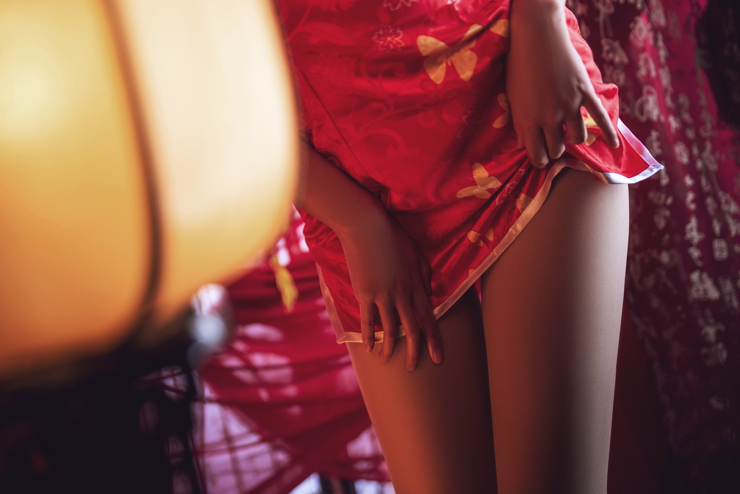 图片[10]-网红Coser@面饼仙儿 雷姆旗袍 在线浏览 – 速更版-美库