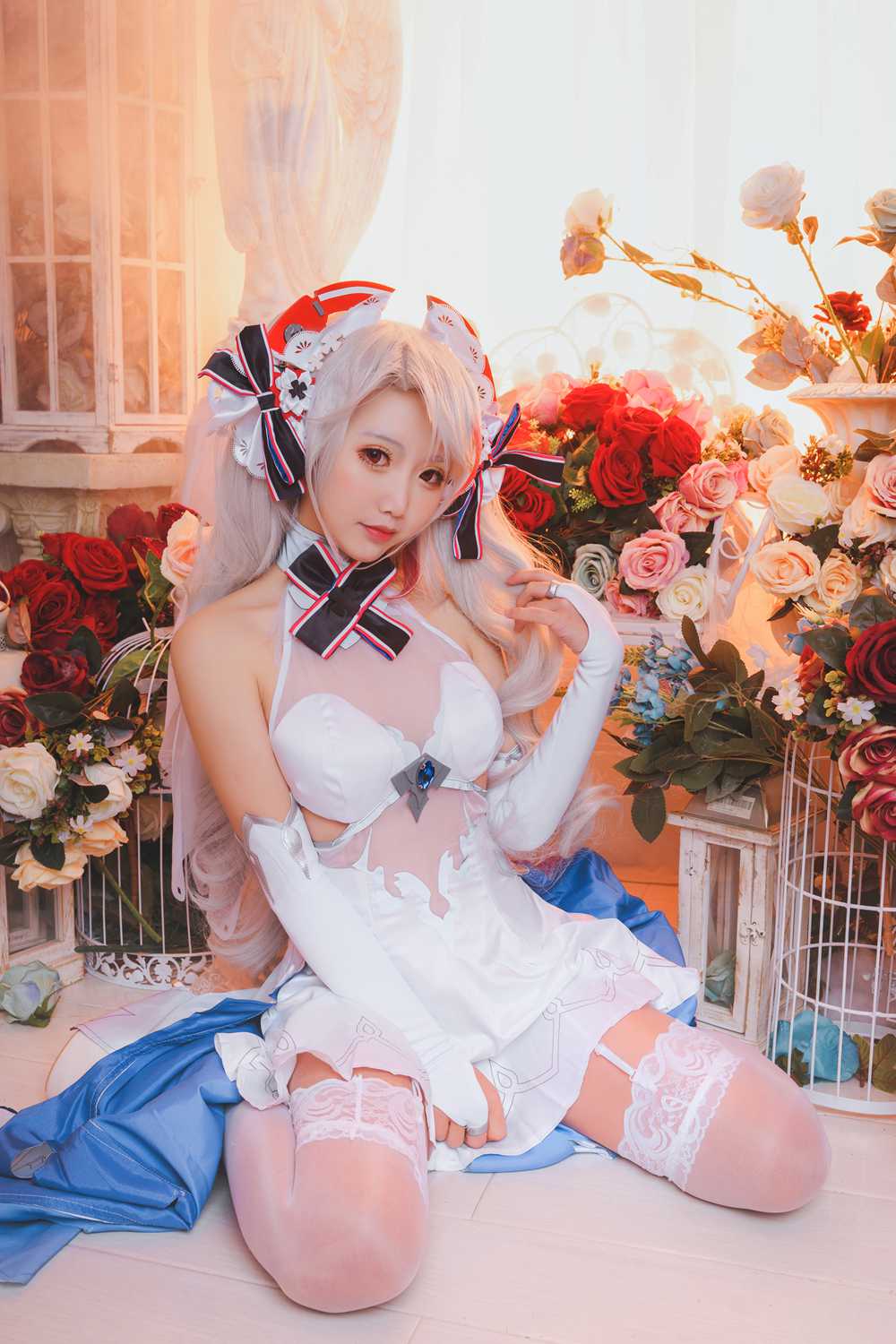 图片[13]-网红Coser@面饼仙儿 欧根花嫁 在线浏览 – 速更版-美库