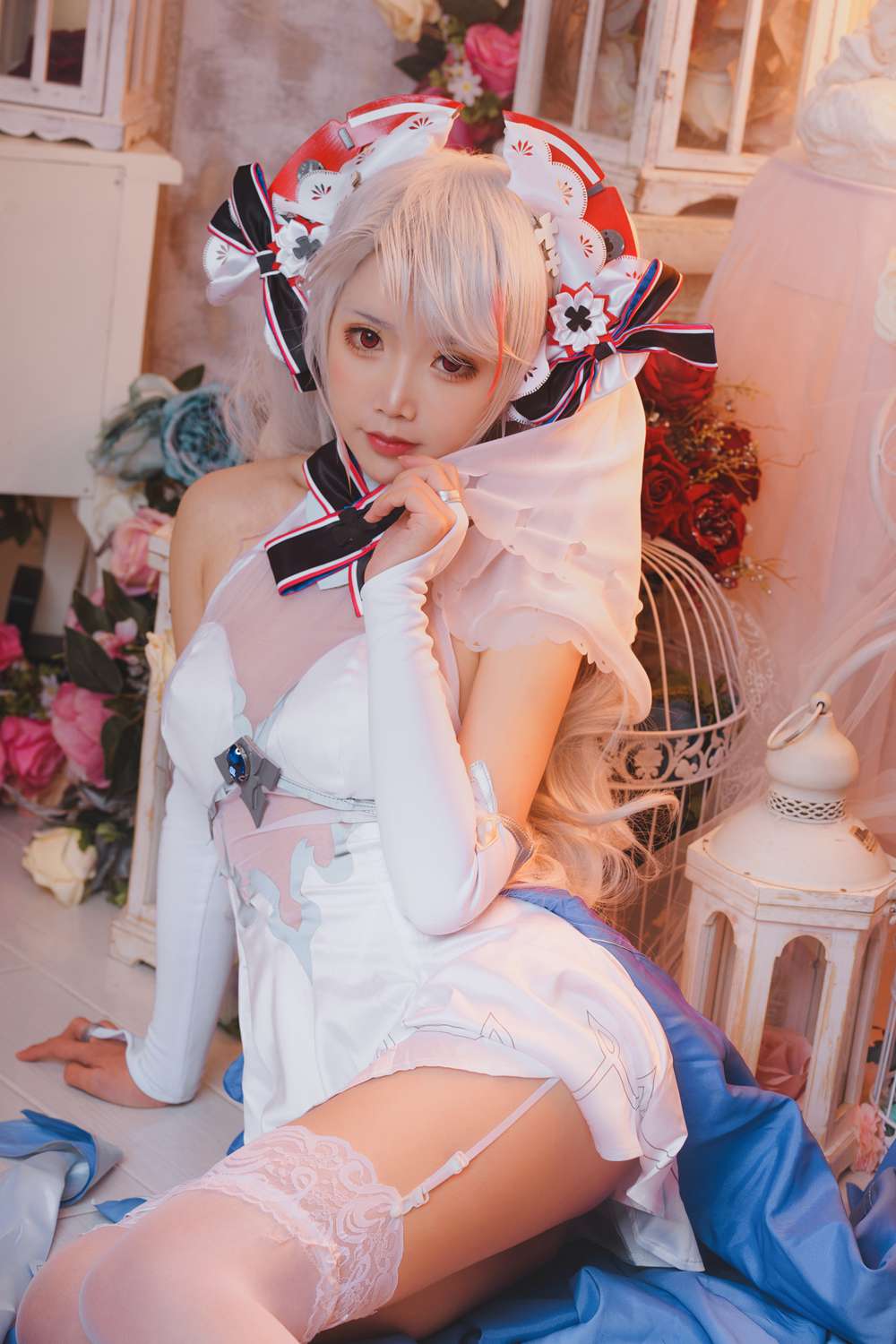 图片[14]-网红Coser@面饼仙儿 欧根花嫁 在线浏览 – 速更版-美库