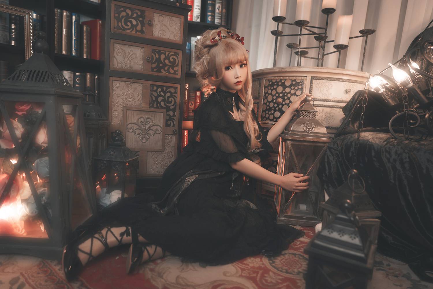 图片[11]-网红Coser@面饼仙儿 十六夜颂歌 在线浏览 – 速更版-美库