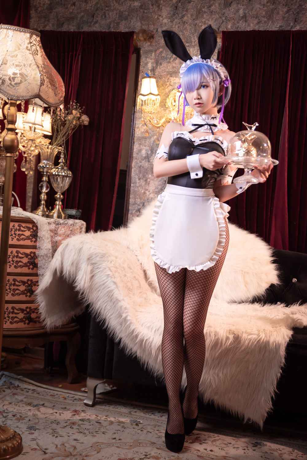 图片[23]-网红Coser@面饼仙儿 网袜蕾姆 在线浏览 – 速更版-美库