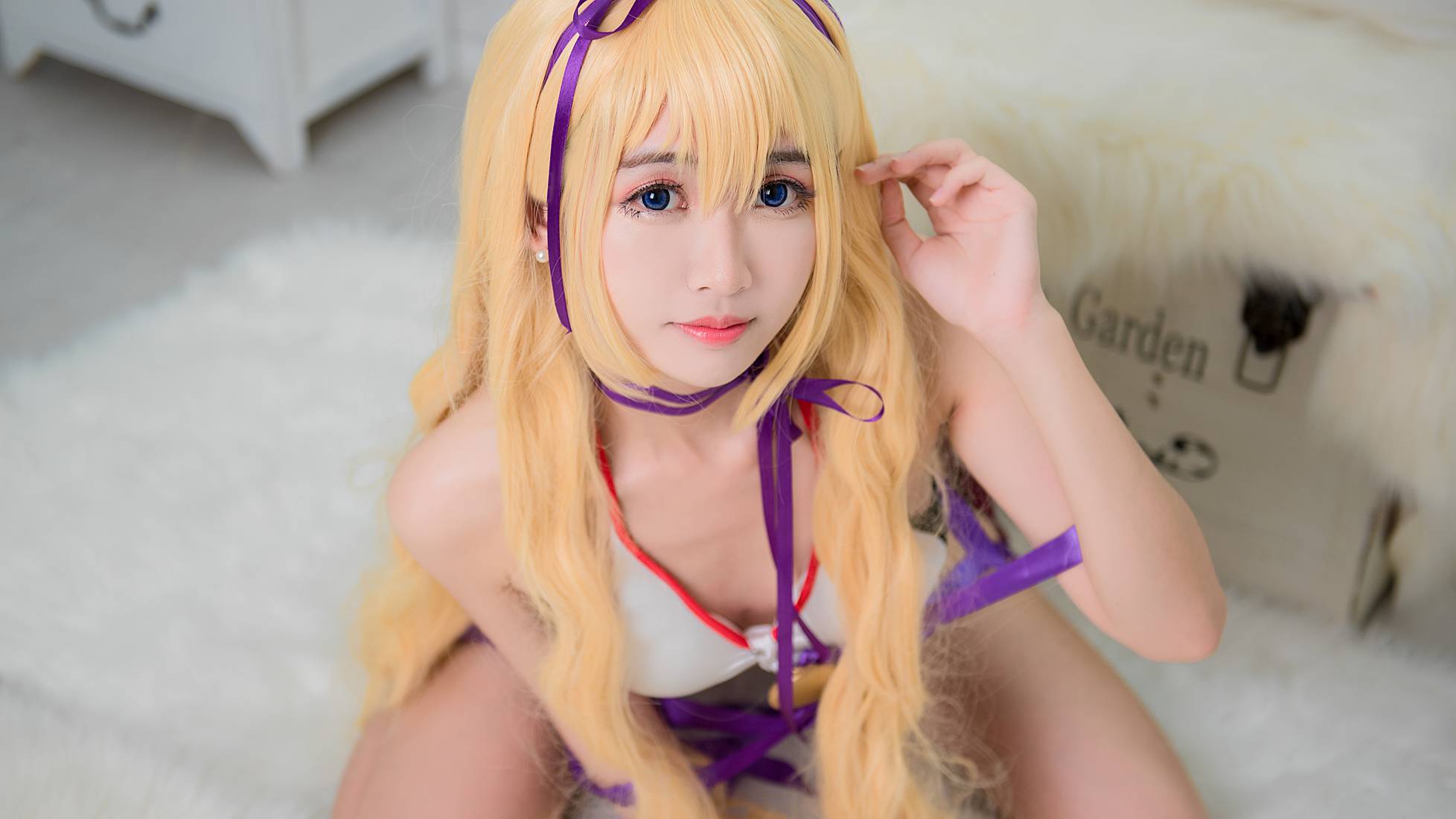 图片[19]-网红Coser@鳗鱼霏儿 性感吊带睡裙 在线浏览 – 速更版-美库