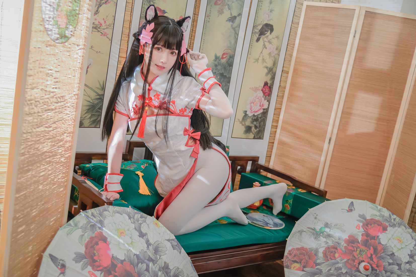 图片[11]-网红Coser@鳗鱼霏儿 碧蓝华裳 夕暮 在线浏览 – 速更版-美库