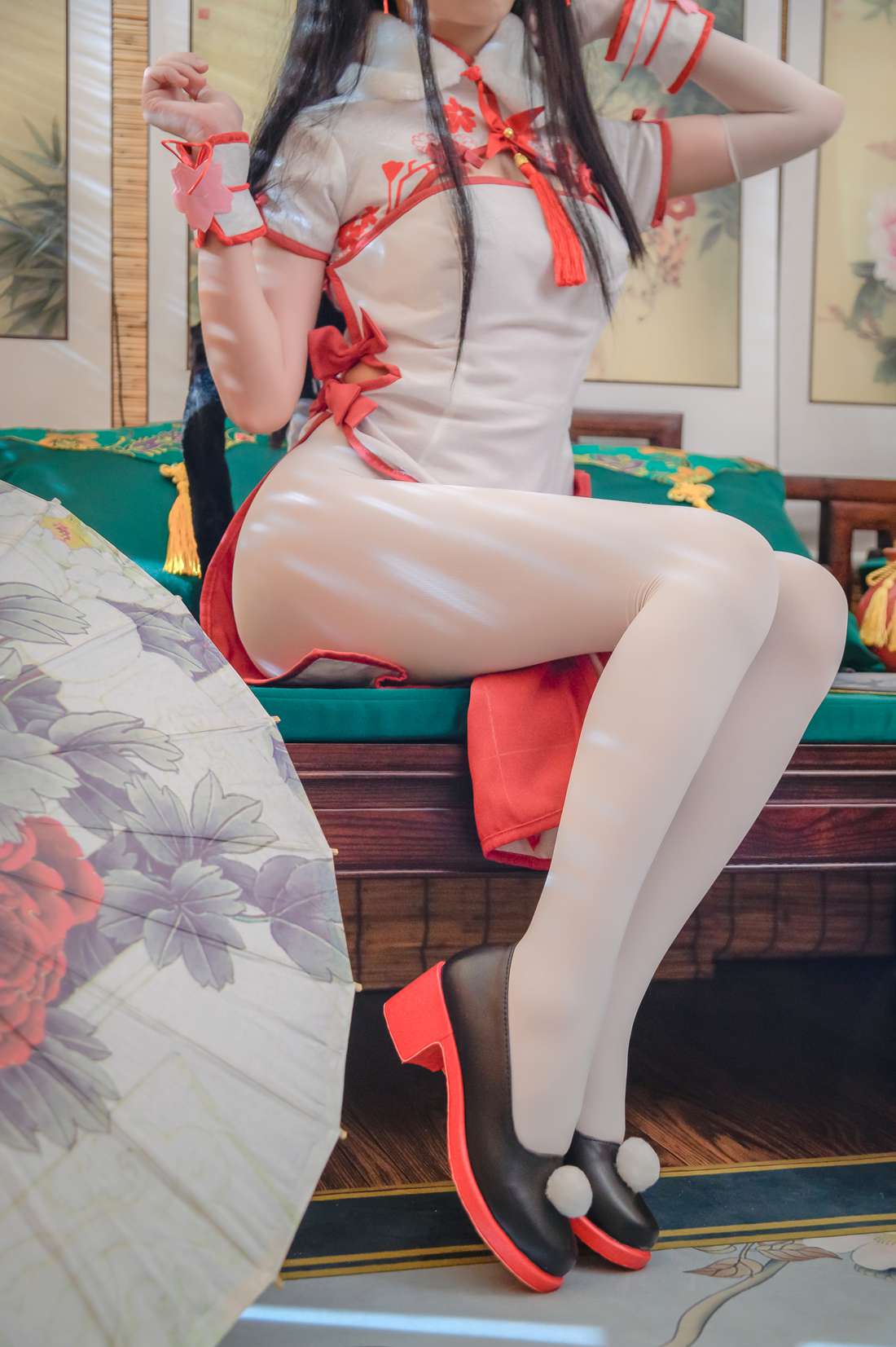 图片[12]-网红Coser@鳗鱼霏儿 碧蓝华裳 夕暮 在线浏览 – 速更版-美库