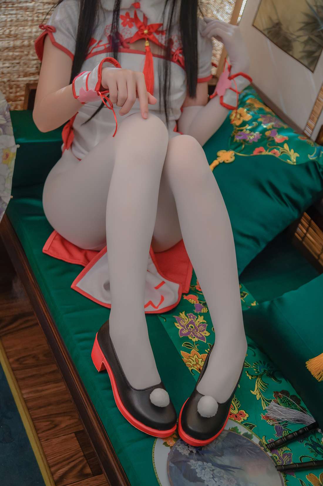 图片[14]-网红Coser@鳗鱼霏儿 碧蓝华裳 夕暮 在线浏览 – 速更版-美库