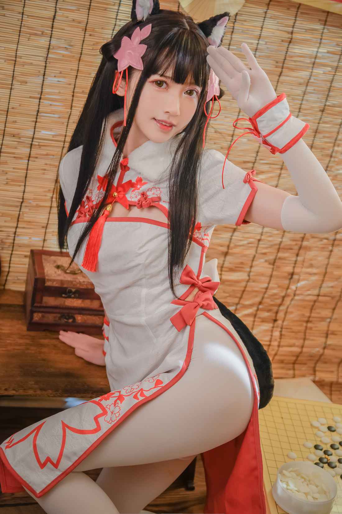 图片[16]-网红Coser@鳗鱼霏儿 碧蓝华裳 夕暮 在线浏览 – 速更版-美库