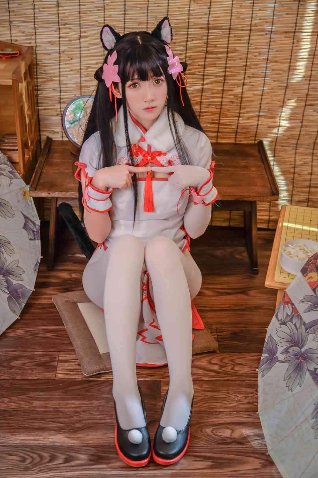 图片[17]-网红Coser@鳗鱼霏儿 碧蓝华裳 夕暮 在线浏览 – 速更版-美库