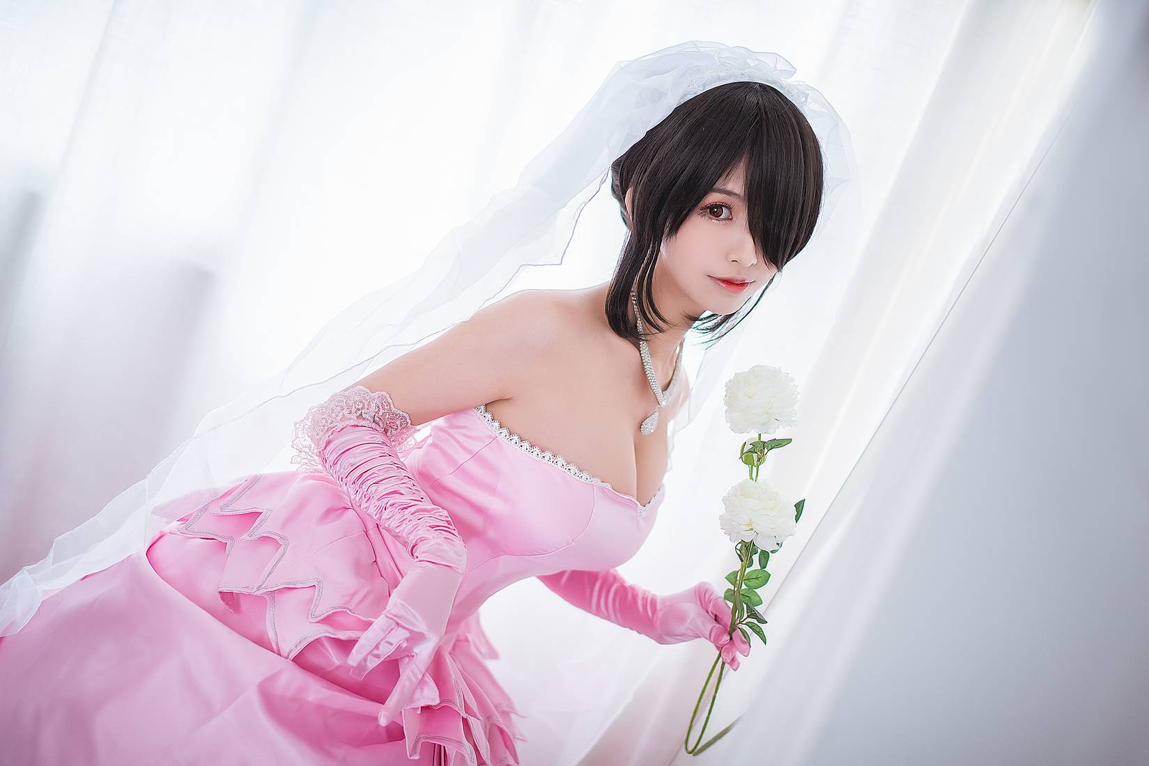 图片[10]-网红Coser@鳗鱼霏儿 婚纱 在线浏览 – 速更版-美库