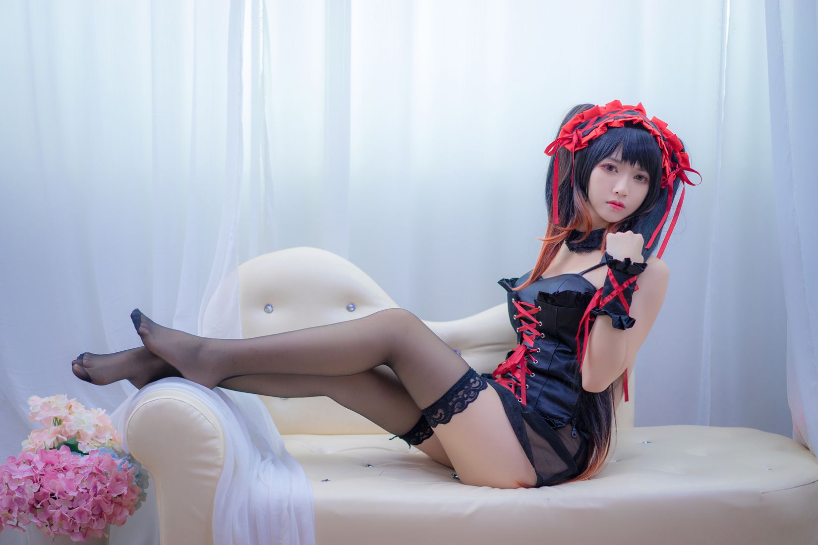 图片[12]-网红Coser@鳗鱼霏儿 狂三睡衣 在线浏览 – 速更版-美库