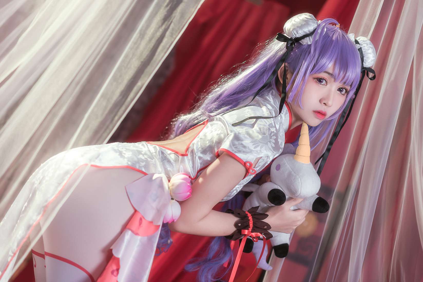 图片[11]-网红Coser@鳗鱼霏儿 碧蓝华裳 独角兽 在线浏览 – 速更版-美库
