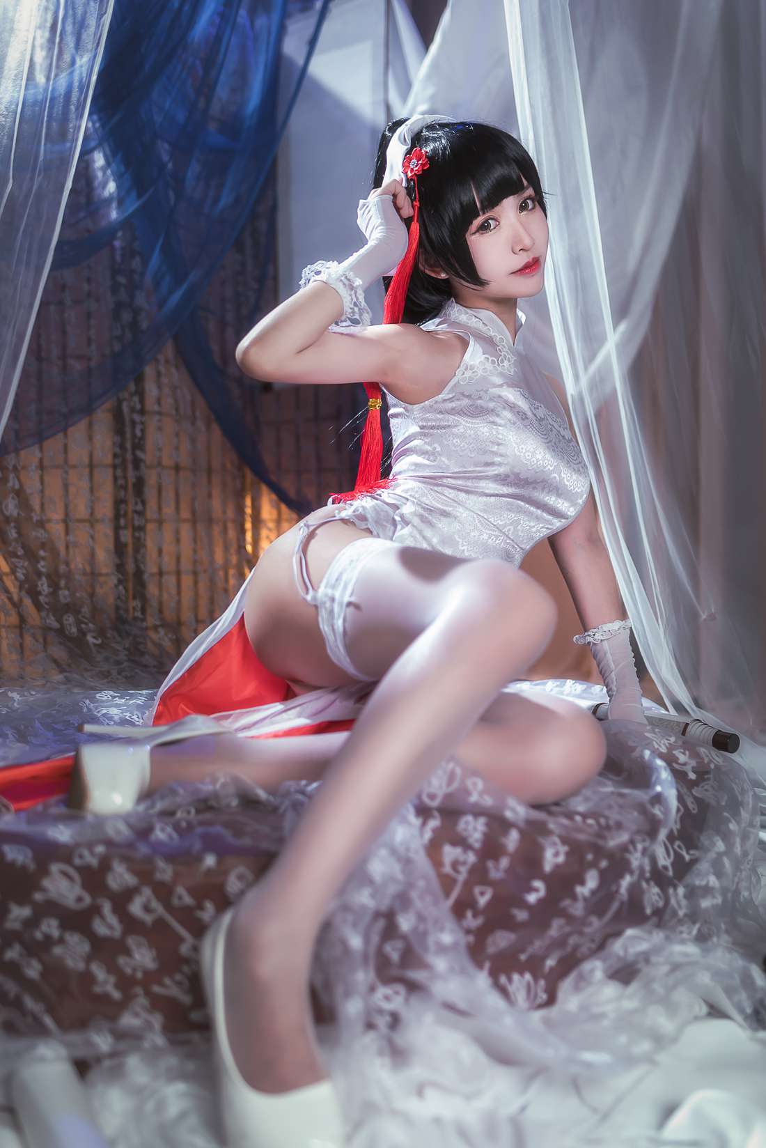 图片[11]-网红Coser@鳗鱼霏儿 碧蓝华裳 高雄2 在线浏览 – 速更版-美库
