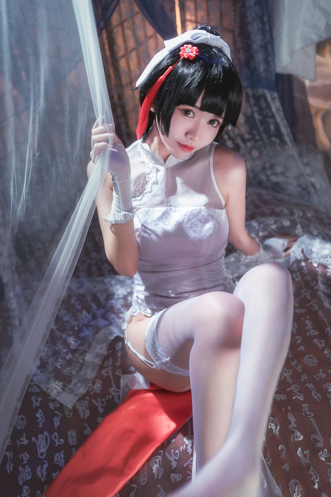 图片[13]-网红Coser@鳗鱼霏儿 碧蓝华裳 高雄2 在线浏览 – 速更版-美库