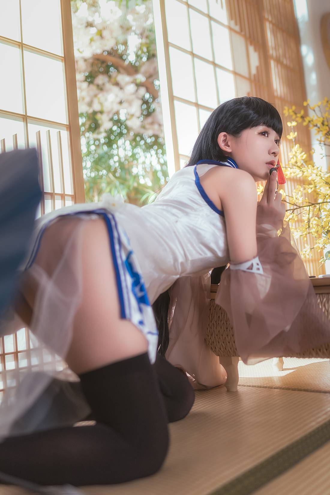 图片[14]-网红Coser@鳗鱼霏儿 碧蓝华裳 逸仙 在线浏览 – 速更版-美库
