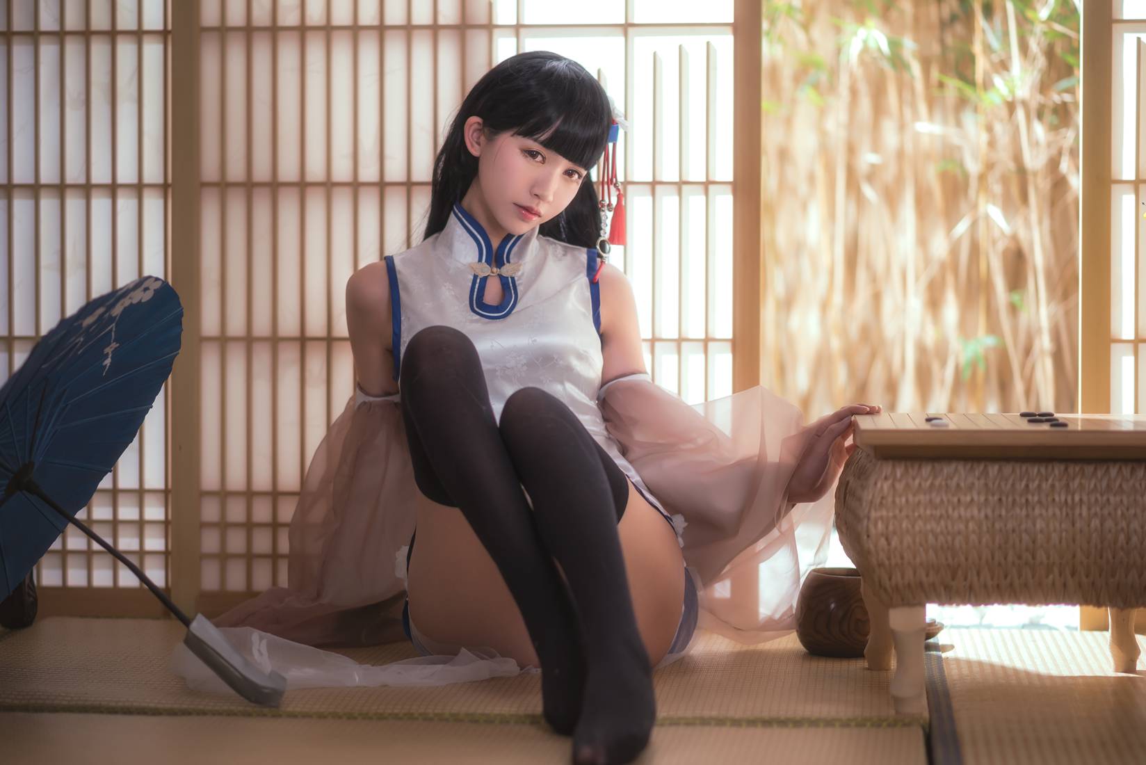 图片[15]-网红Coser@鳗鱼霏儿 碧蓝华裳 逸仙 在线浏览 – 速更版-美库