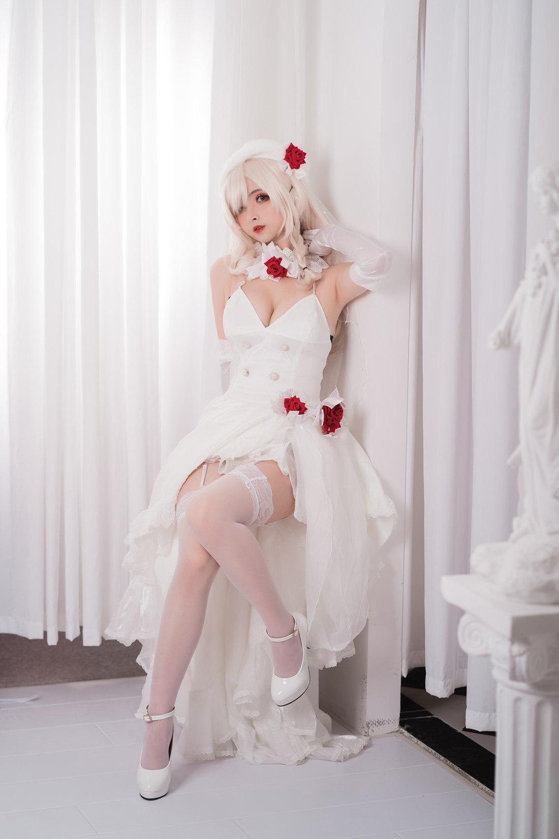 图片[10]-网红Coser@rioko凉凉子 G36c花嫁 在线浏览 – 速更版-美库