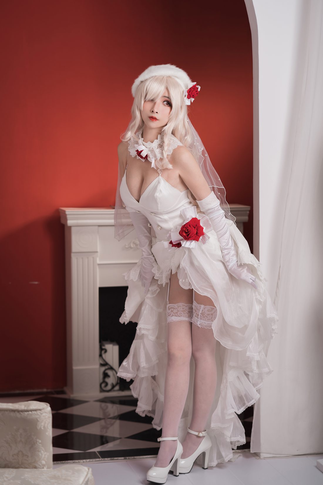 图片[13]-网红Coser@rioko凉凉子 G36c花嫁 在线浏览 – 速更版-美库