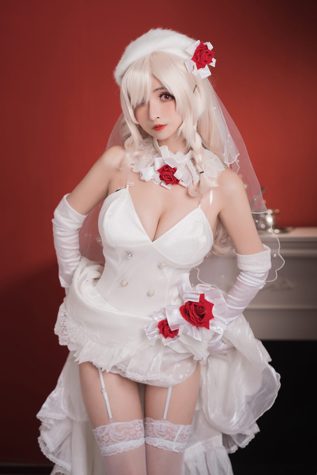 图片[14]-网红Coser@rioko凉凉子 G36c花嫁 在线浏览 – 速更版-美库