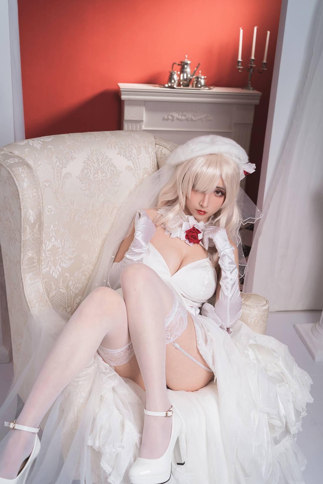 图片[17]-网红Coser@rioko凉凉子 G36c花嫁 在线浏览 – 速更版-美库