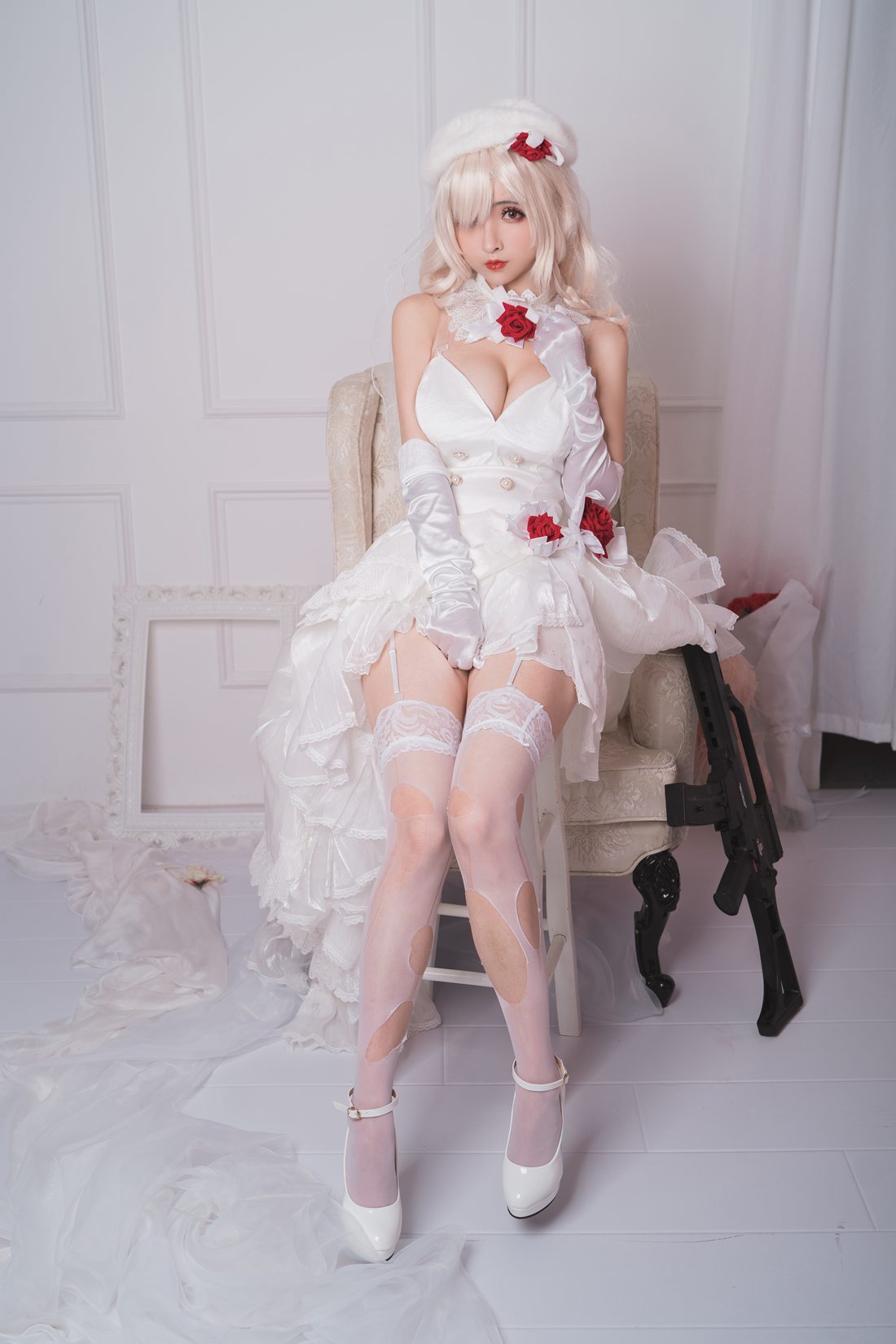 图片[23]-网红Coser@rioko凉凉子 G36c花嫁 在线浏览 – 速更版-美库