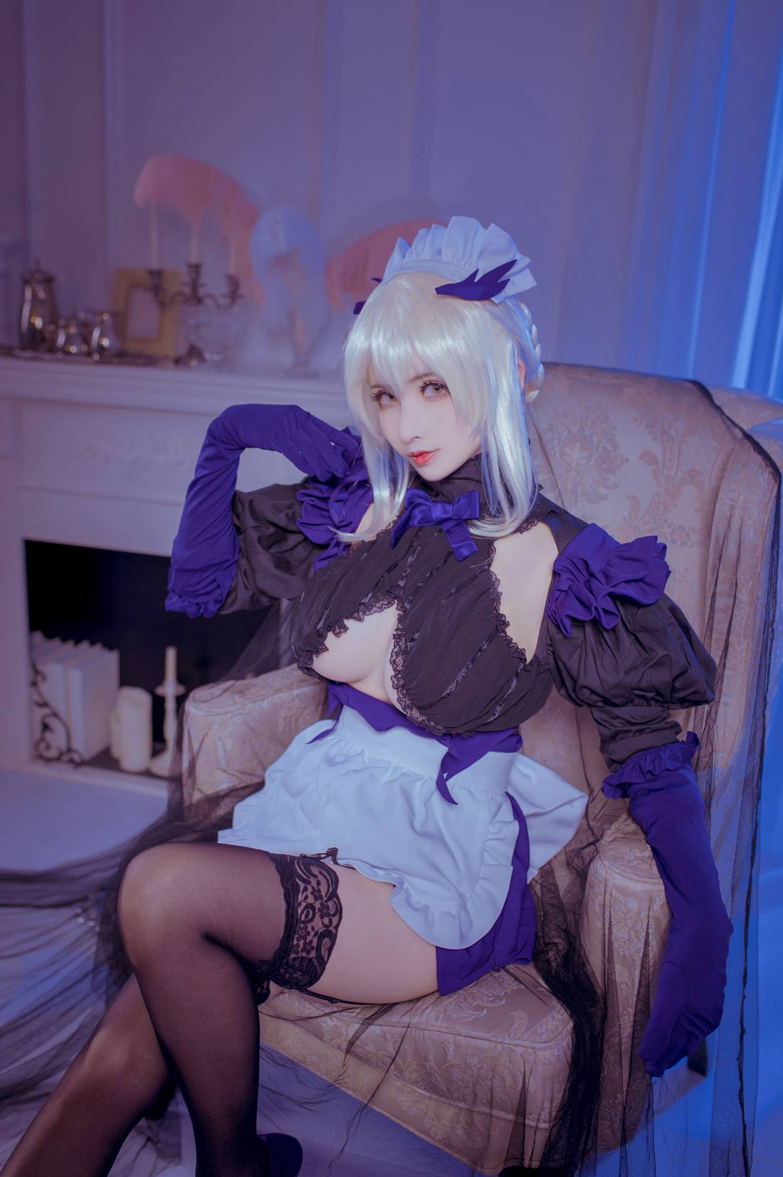 图片[17]-网红Coser@rioko凉凉子 黑枪呆女仆 在线浏览 – 速更版-美库