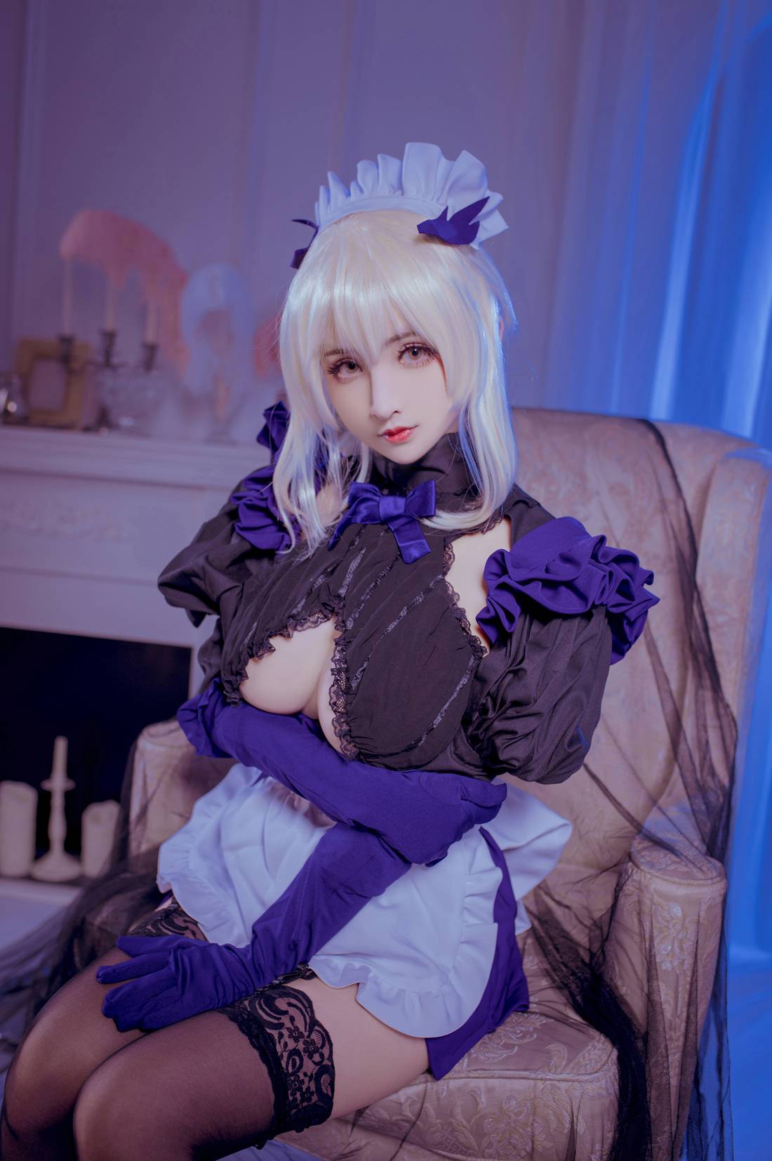 图片[19]-网红Coser@rioko凉凉子 黑枪呆女仆 在线浏览 – 速更版-美库