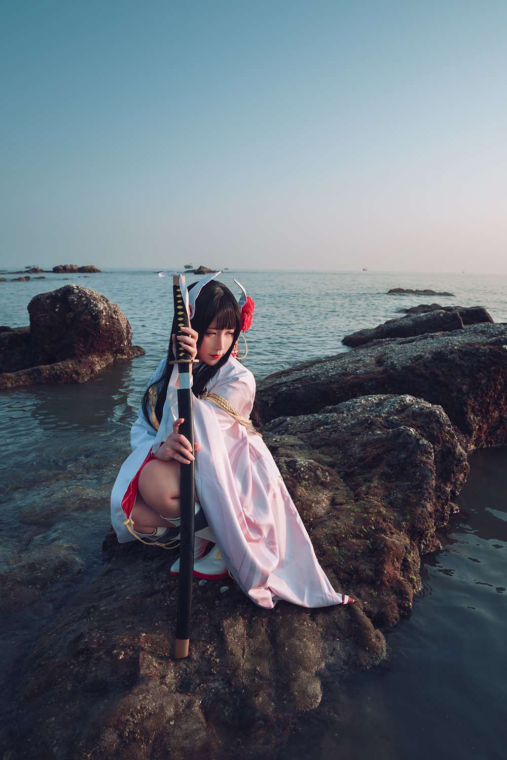 图片[11]-网红Coser@九曲Jean 碧蓝航线 海边 在线浏览 – 速更版-美库