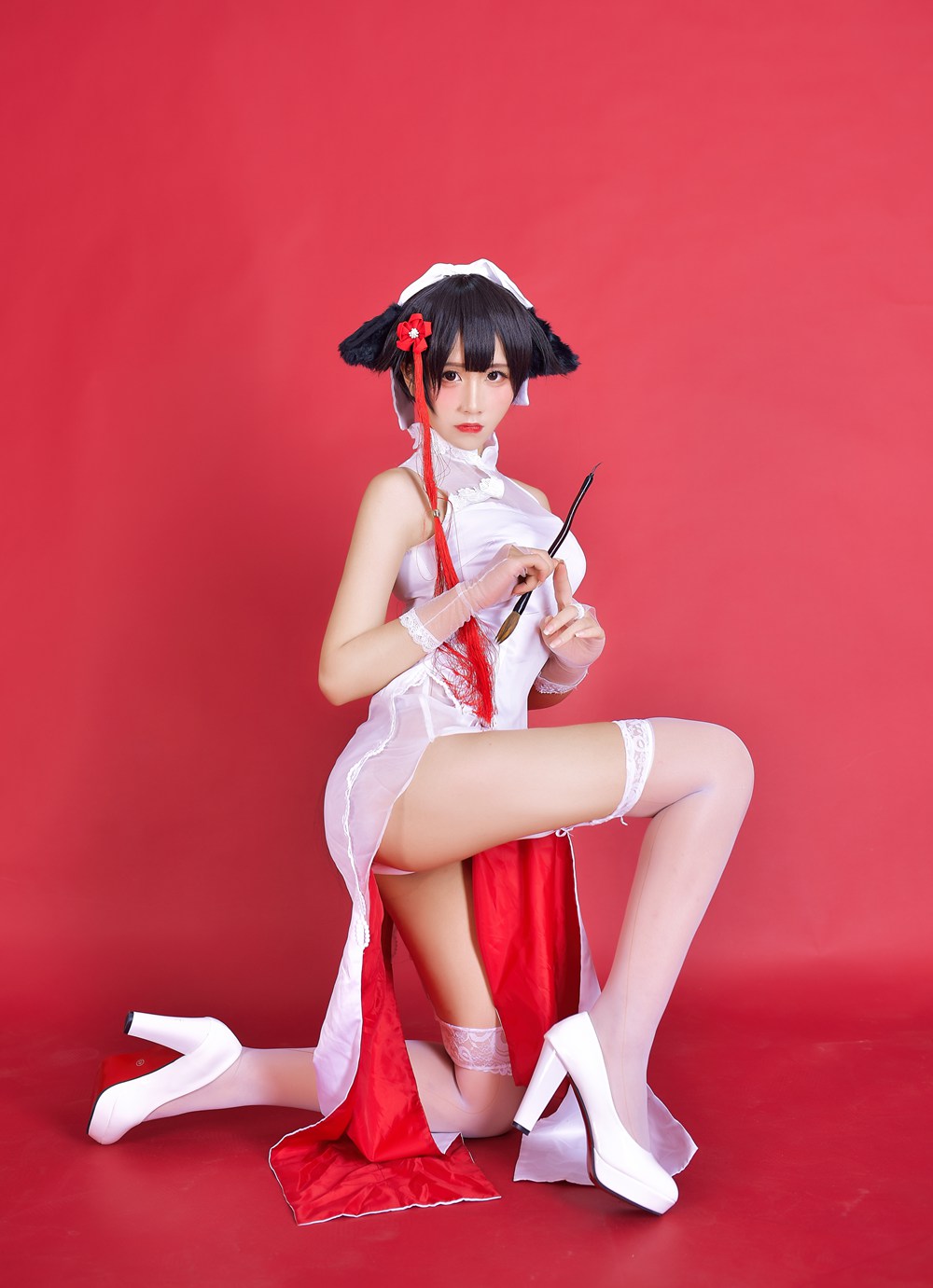 图片[12]-网红Coser@九曲Jean 碧蓝航线 旗袍 在线浏览 – 速更版-美库